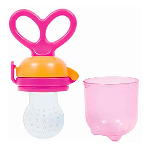 Buba, 1146156, Chupeta Alimentação Para Bebes Porta Frutinha Comer Fruta, cor Azul, Polipropileno