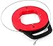 YaeKoo 100 Ft Fish Tape Wire Puller Red Electrician Reel Pull Wires Cable Hand Puller ATE Tools Steel