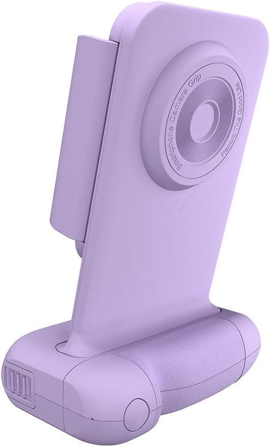 Irovami Smartphone Camera Snap Grip 15W Wireless Charging Stand Rotating Camera Handle BT Bracket Remote Control for Video Photo
