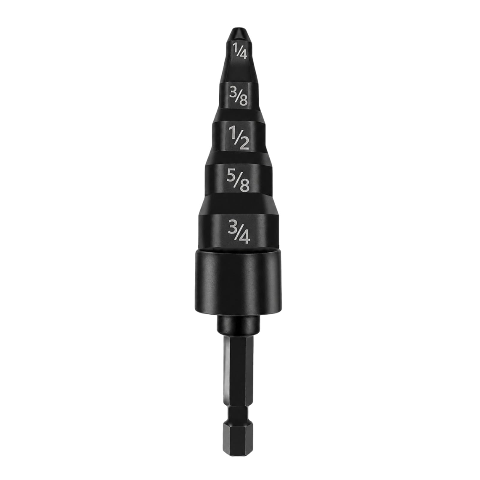 EUQWOSDD 5 in 1 Copper Pipe Expander, HVAC Swaging Tool Drill Bit, 1/4" Hex Shank Copper Tube Flaring Toolfor Air Conditioner Refrigerator Repair & Plumbing