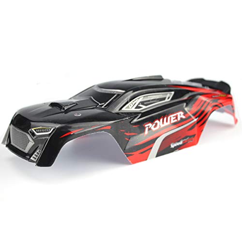 Hosim RC Car Shell Truck Body 172 Racer Cover Accessory Spare Parts 72-002 for 1/14 G172 RC Car (Red)