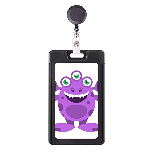 Porte badge enrouleur monstre extraterrestre pour le bureau