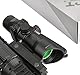 Paike Zielfernrohr 4x32mm ACOG Rotpunktvisier mit rotem Chevron-Absehen