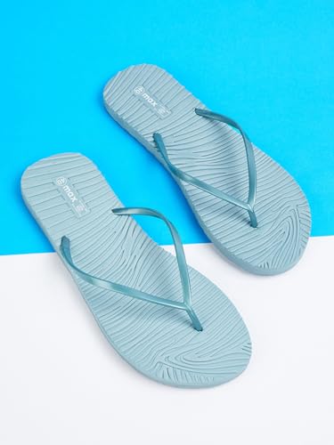 Image of Women Textured Flip Flops, Pink 36