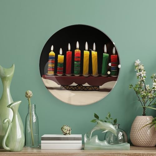 Plato Decorativo de Porcelana Kwanzaa 6 pulgadas miniatura 5
