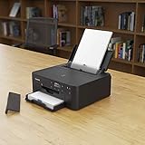 Canon Pixma TS705 TS-705 Farbtintenstrahl-Gerät (Drucker, USB, CD-Druck, WLAN, LAN, Apple AirPrint) Schwarz + 5er Set IC-Office XXL Tintenpatronen OHNE KOPIER- UND SCANFUNTKION - 4