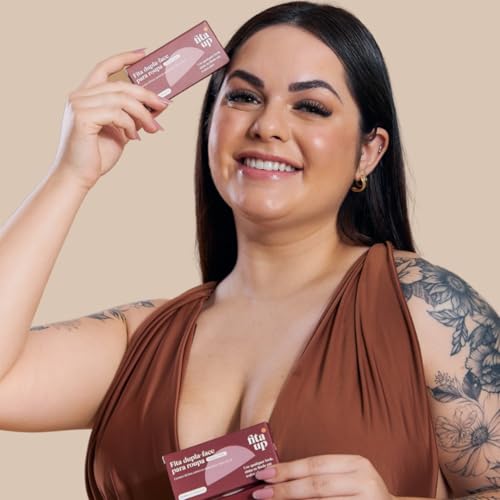 Kit 18 Tirinhas Dupla Face Para Roupas Fita Up