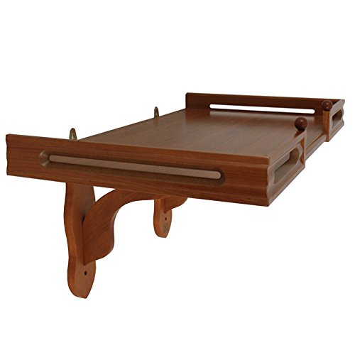 Nt Furniture Buddha Altar Shelf Stand Wooden Wall Rack Ming, (16X24X15 Inches, Teak) #TOP26