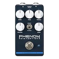 Dual voiced distortion pedal with switchable voicing modes Bright mode for added cut and aggression High-grade components selected for superior sound and response Top mounted input and output jacks and power connector Volume, Gain and 3-band EQ contr...