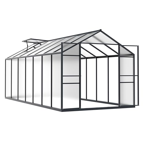 VEIKOU 8' x 14' Greenhouse, Upgraded Greenhouses for Outdoors with ...