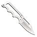 SOG Instinct Mini Fixed Blade NB1001-CP - Satin Polished 1.9" Blade, Neck/Boot Carry, Stainless Steel Handle, Hard Molded Nylon Sheath