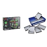 Bundle aus fischertechnik 533872 Kugelbahn Dynamic M – Bausatz für Kinder ab 7 Jahren, Lernspielzeug mit Flexschienen und Klangrohren & fischertechnik Experimentier-Box