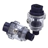 2 Stück /4 Zoll Öl Wasser Abscheider, Inline Filter