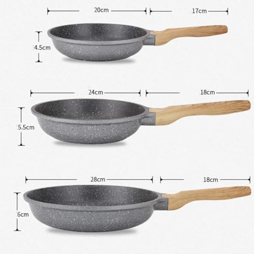 Wok Maifanshi 28cm antiadherente multifuncional miniatura 2