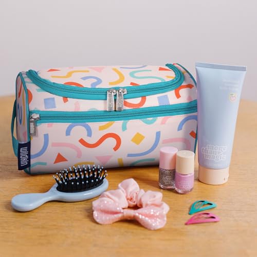 Image of Wildkin Toiletry Bag for Boys and Girls, Ideal for School, Weekend, or Overnight Travel