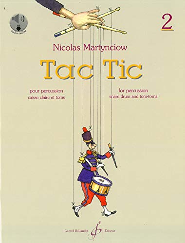 Tac tic volume 2 partition de percussion avec support audio en ligne - 2