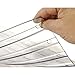 10'W x 10'H Transparent Scratch Resistant Strip Door Curtain Kit