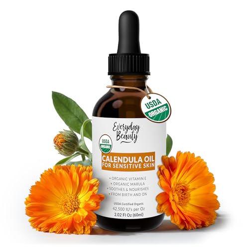 Organic Calendula Oil for Sensitive Skin (2.02 oz)
