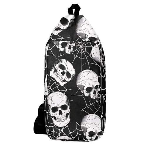 Sac à dos à bandoulière imprimé araignée pour vos sorties urbaines et festivals