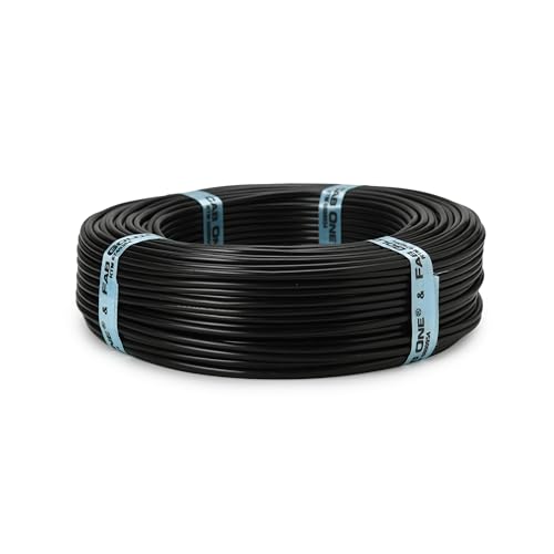 Image of CabONE Pack of 3 Electrical Wire 0.75mm | 90 Meter Single Core CCA Copper Cable | Heat Resistant No-Drip PVC Insulation | High Current Carrying Capacity House Wire