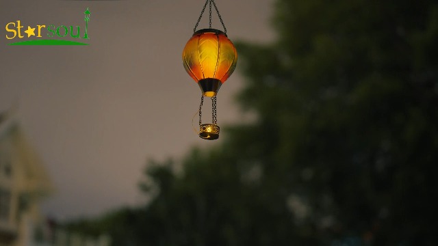 未使用⭐︎気球スタンプ&Hot Air Balloon スタンピンアップ Amazon.com: Starsoul Hot Air Balloon Solar Lantern with Candle