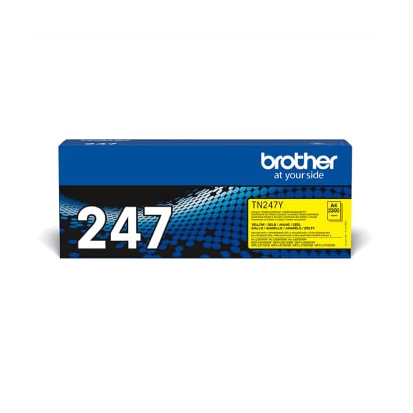 Brother Original Jumbo-Tonerkassette TN-247Y Gelb & TN-243C Tonerkassette DCP-L3510CDW/-L3550CDW, HL-L3210CW/-L3230CDW… – Bild 4