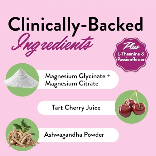 Image of Legendairy Milk She's Sleepy - Cherry Limeade - Nightly Sleep Aid, Sugar Free Drink Mix with Magnesium Glycinate & Ashwagandha - Relaxation & Restful Sleep