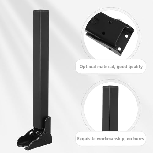 Patas para somier plegables de acero negro, soluciona la falta de estabilidad en sofá cama 4