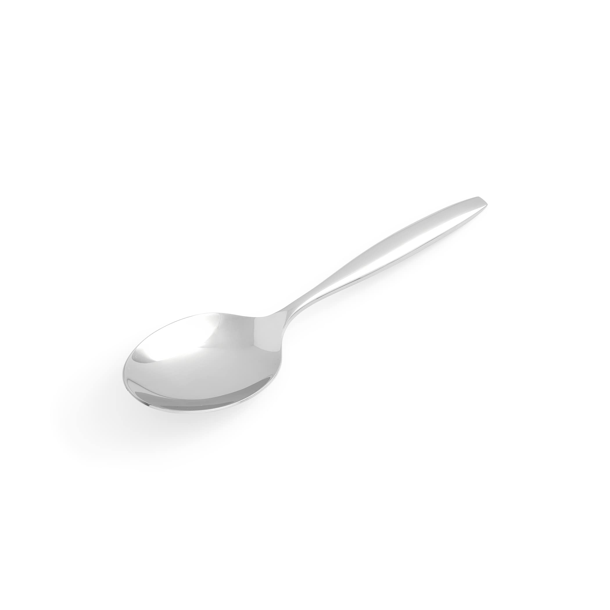 Portmeirion Sophie Conran Arbor Serving Spoon | 10-Inch | Made of Stainless Steel | Serving Spoon for Party, Banquet, or Buffet | Kitchen Basics | Dishwasher Safe