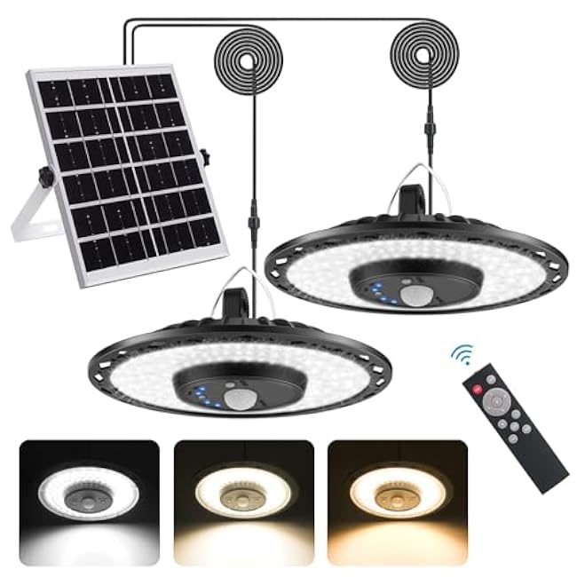 Auzev Solar Lights Pendant 3 CCT