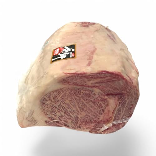 Imported Japanese A-5 Wagyu Ribeye - Premium Marbled Beef, 10-12 lb Case - Unparalleled Tenderness, Rich Flavor, Certified Authentic, Gourmet Bulk Pack