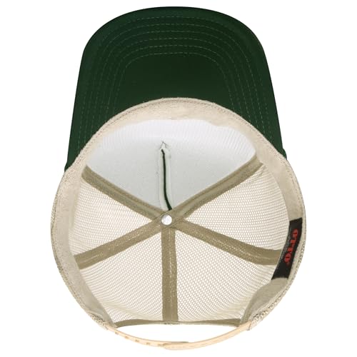 Image of OTTO Polyester Foam Front 5 Panel High Crown Mesh Back Trucker Hats in 97, Bulk, Wholesale