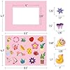 Fancy Land Spring Craft Kits for Kids Springtime Picture Frame Craft for Class Game Activities 30 Pack #3