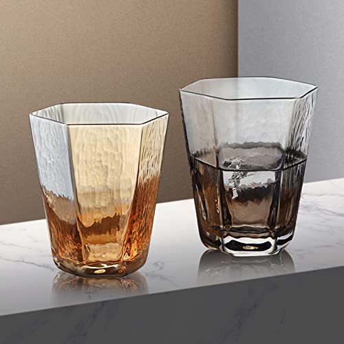 Verres à eau tasses en verre lot de 4 design élégant pour la maison - 5