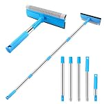 Window Squeegee 2 in 1 Window Cleaner Tool with 57in Extension Pole