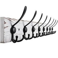 Old White Plate & Black Hook