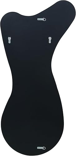 Miniatura 6 de BST FURNH - Diseño único de espejos en forma de ballenas, espejo de longitud completa de 47x23 pulgadas, espejo montado en la pared, espejo alto de