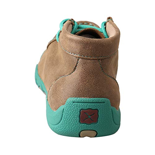 Twisted X Kids Chukka Driving Moc, Bomber & Turquoise, 4.5 M by Twisted X - Image 3