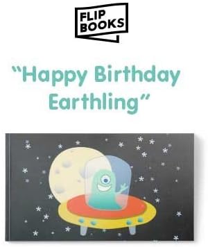 tinysurprise Happy Birthday Earthling Flipbook (White)