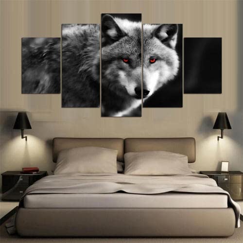 Point de croix diamant loup kit complet anti stress grand format