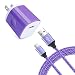 Single Port Charger Block, Charging Cable Android Fast Charge Android Charger Kit Compatible for Samsung Galaxy S7/S6 Edge Note 5/4/J7/Tab S2,LG K30/K20/V10,LG Stylo 2/3 Plus,Moto G5 E4 Droid Turbo 2
