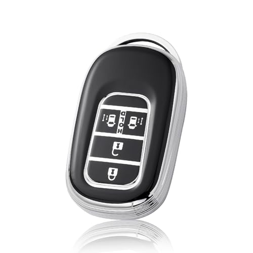 [Unhoke] N-BOX JX^ JF5 JF6 L[P[X Kz_ V^XebvS L[Jo[ NBOX JF5 JF6 VrbN ZR-V F[ L[z_[ XChhA TPU G肢  (ubN)