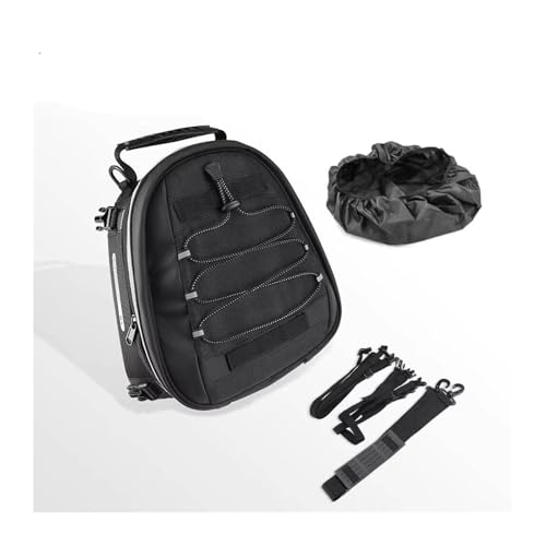 Sacoche arrière de moto extensible 8-10L universelle