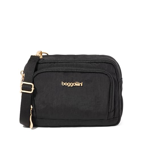 Image of Baggallini Triple Zip with Front Wallet /Trifecta RFID Wallet Crossbody