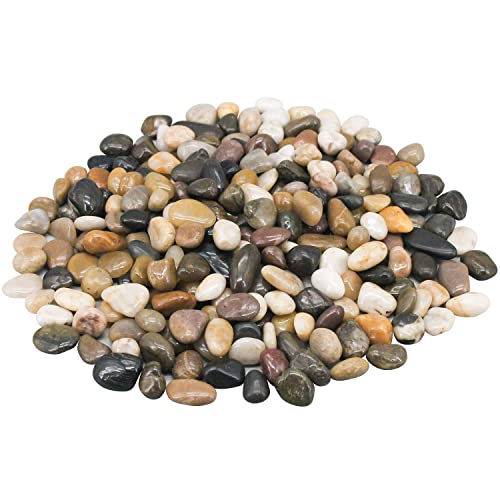 Decorative Rocks for Potted Plants,Virekm River Rocks, Decorative Ornamental Pebbles,Garden