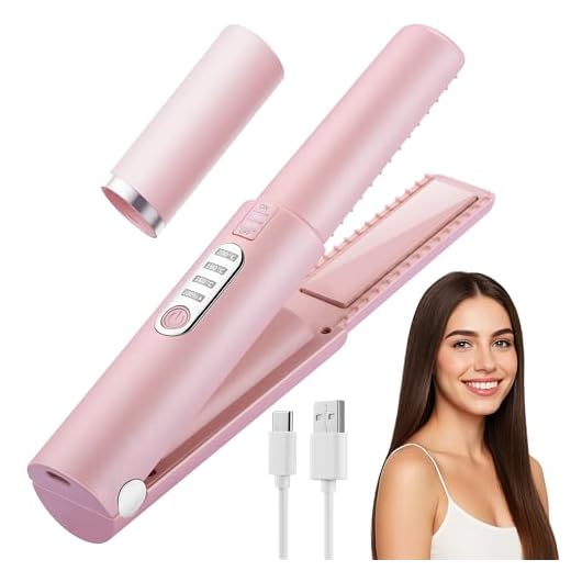 Cordless Rechargeable Mini Hair Straightener