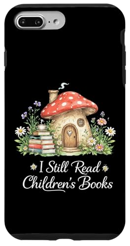 I Still Read Children's Books Cottagecore �Ǐ��{ ���l �X�}�z�P�[�X iPhone 7 Plus/8 Plus �p