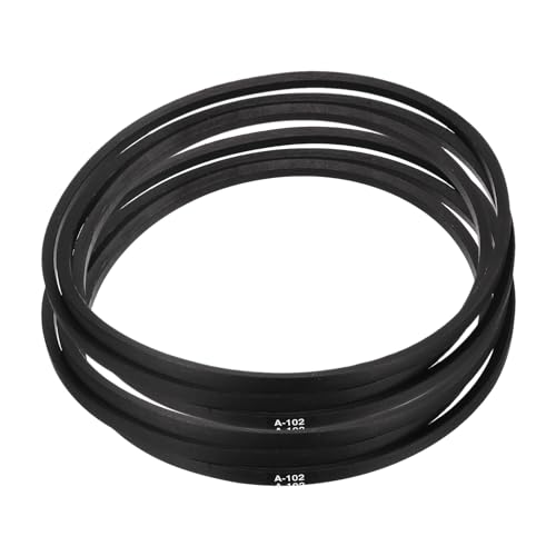 uxcell 2pcs A102 or 4L1040 Classic Wrapped Rubber V-Belt, 102"(2591mm) Inside Circumference, A Profile V Belt