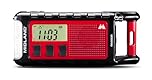Midland ER300 Pro C1663 - AM/FM emergency radio and USB-C external battery for 2 smartphones, rechargeable Li-Ion battery, 10,000 mAh, integrated Bluetooth