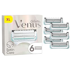 Gillette Venus Satin Care Rasierklingen, 6 Stück